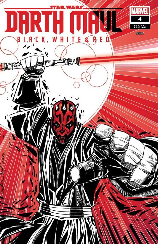 Star Wars: Darth Maul - Black, White & Red #4 variant edition