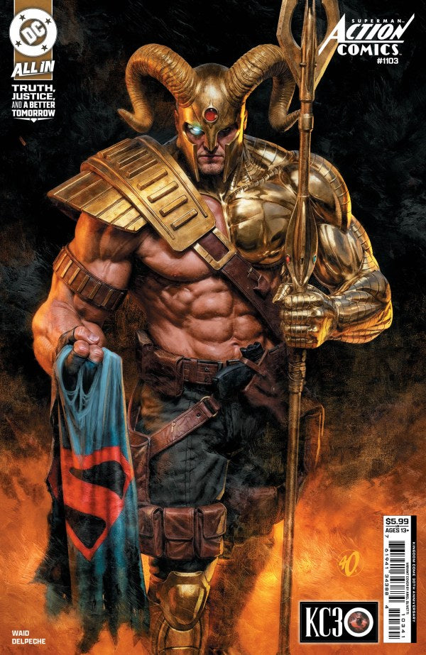 Action Comics #1103 Cover D Ariel Olivetti Kingdom Come 30th Anniversary Varian
