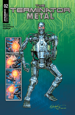 The Terminator: Metal #2 Cover B Bob Layton Variant