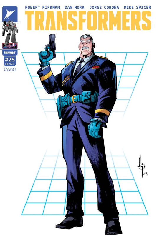 Transformers #25 2nd Printing Jason Howard Miles Mayhem