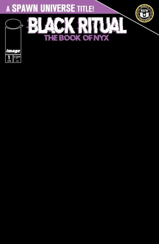 Black Ritual: The Book of Nyx #1 Cover D Blank Variant