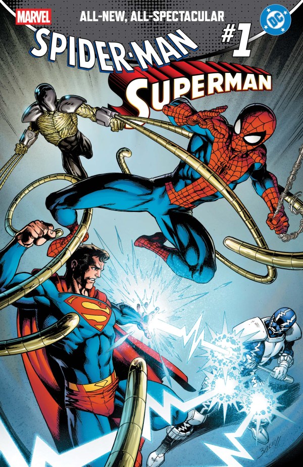 Marvel / DC: Spider-Man / Superman #1 Mark Bagley Foil Variant