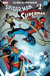 Marvel / DC: Spider-Man / Superman #1 Mark Bagley Foil Variant