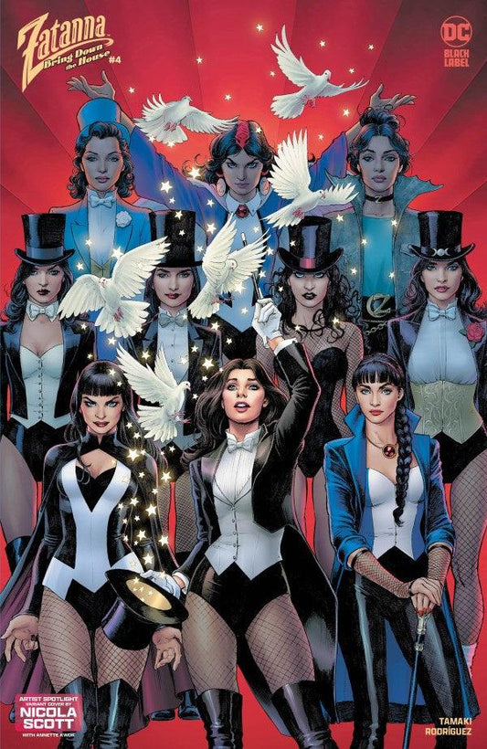 Zatanna: Bring Down The House #4 Cover D Nicola Scott Artist Spotlight Variant