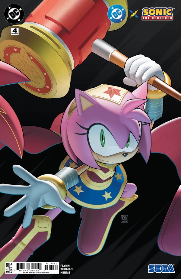 DC x Sonic the Hedgehog #1-5 Min Ho Kim Connecting Full Set