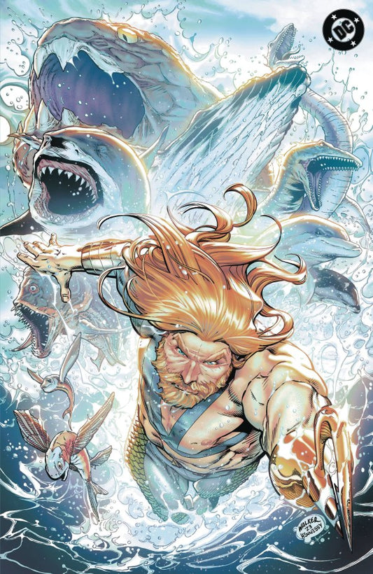 Aquaman #1 Cover D Brad Walker Deep Sea Ultra Gloss Foil Virgin Variant