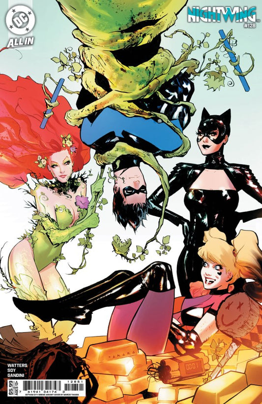 Nightwing #128 Cover D Marcio Takara Gotham City Sirens Variant