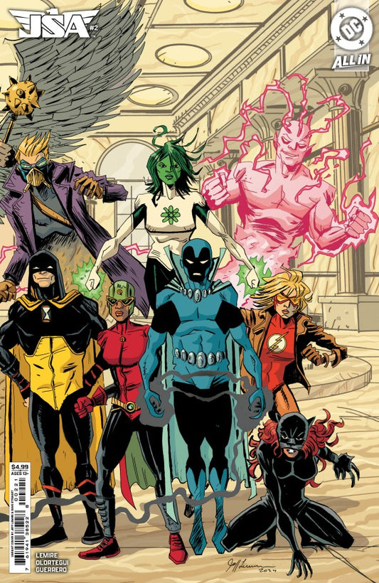 JSA #2 Cover B Jeff Lemire