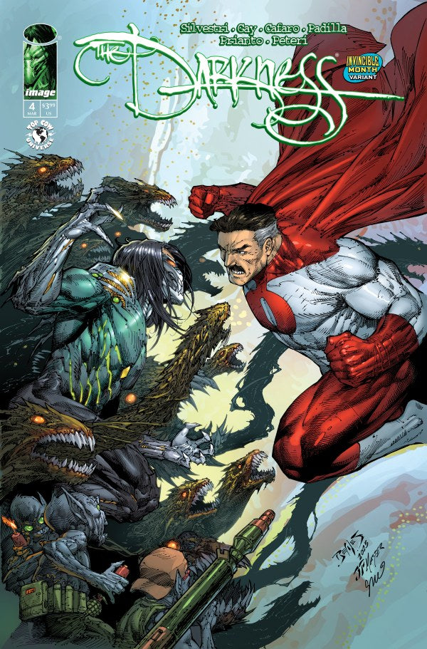 The Darkness #4 Cover D Ed Benes Invincible Team-Up Variant