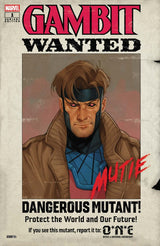 Gambit: Wanted #1 Phil Noto Wanted B Variant