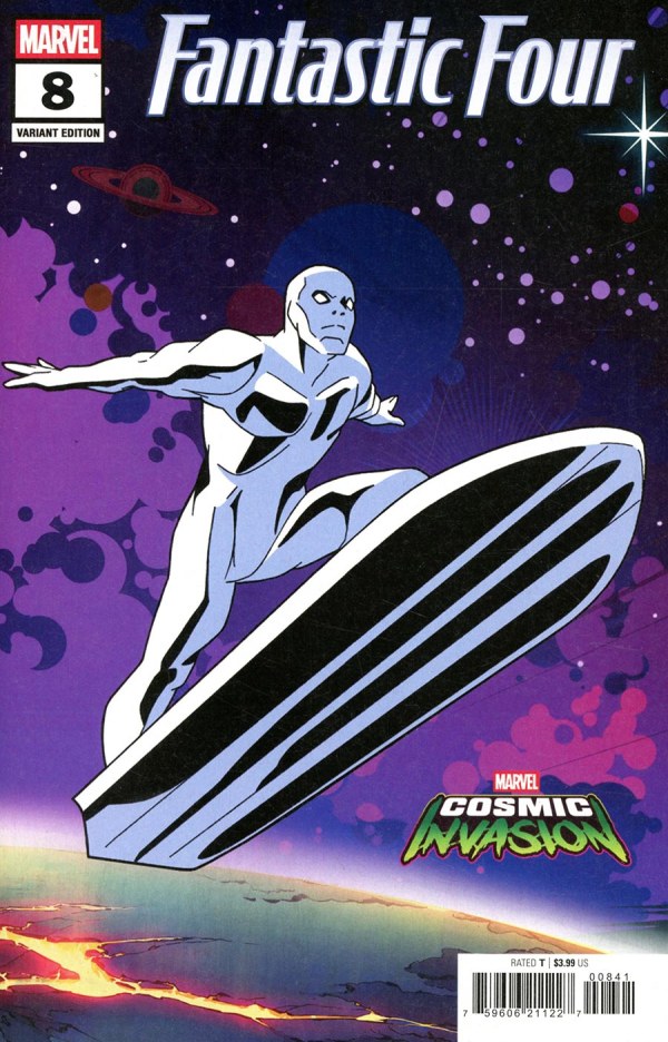 Fantastic Four #8 Tribute Games Marvel Cosmic Invasion Variant