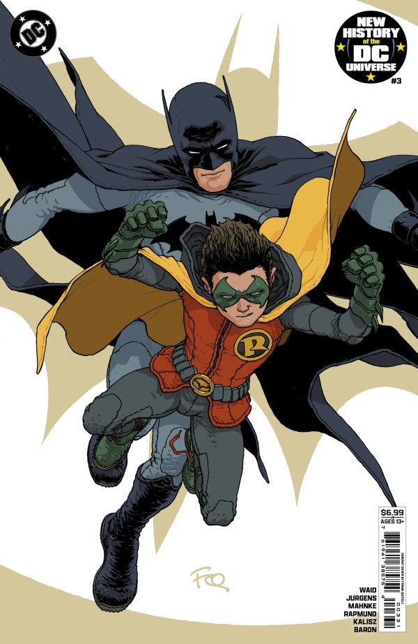 New History of the DC Universe #3 Cover C Frank Quitely Variant