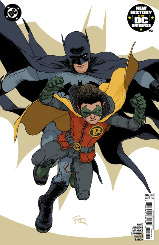 New History of the DC Universe #3 Cover C Frank Quitely Variant