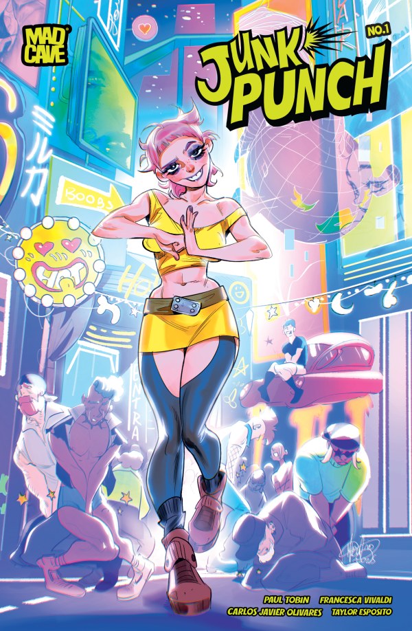 Junk Punch #1 Cover C Mirka Andolfo Variant