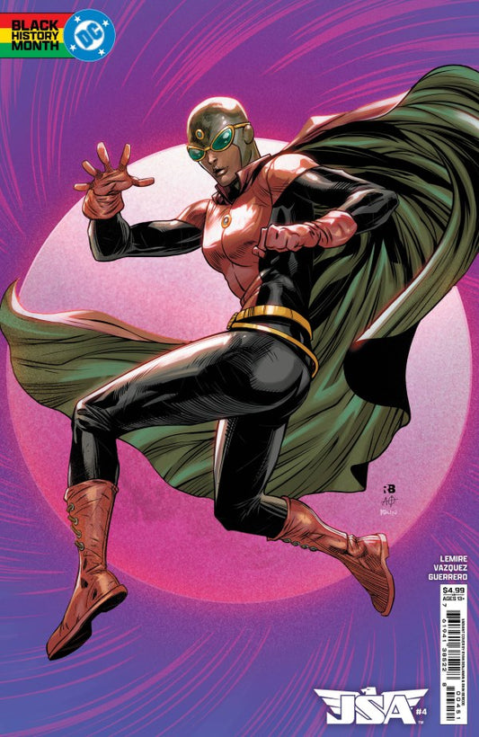 JSA #4 Cover D Ryan Benjamin Black History Month