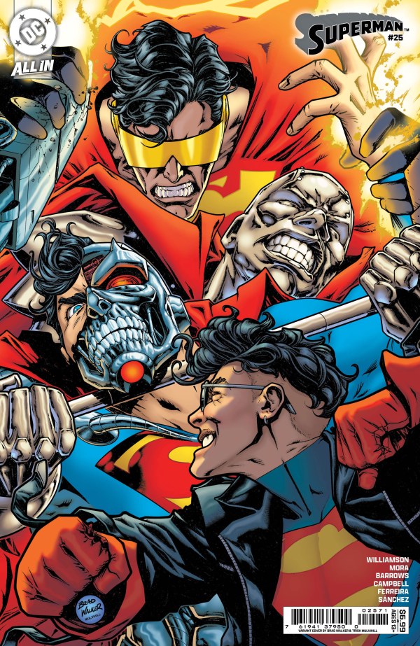 Superman #25 Cover E Brad Walker Variant
