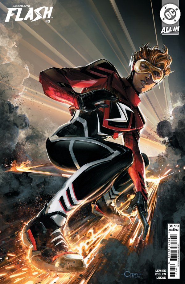 Absolute Flash #3 Cover C Clayton Crain Variant