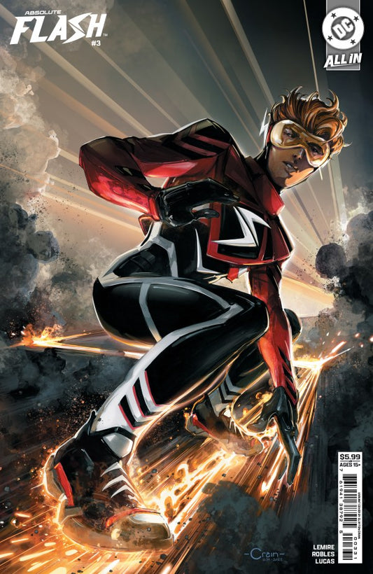 Absolute Flash #3 Cover C Clayton Crain Variant