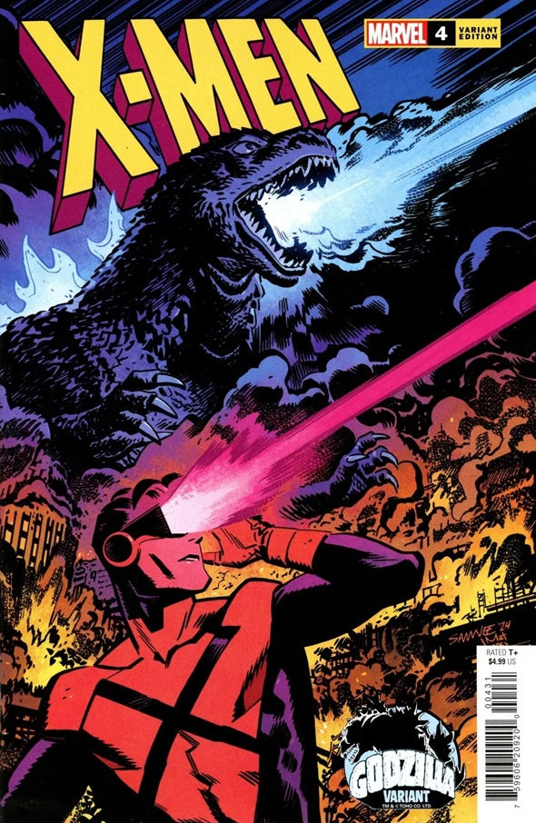 X-Men #4 Chris Samnee Godzilla Variant