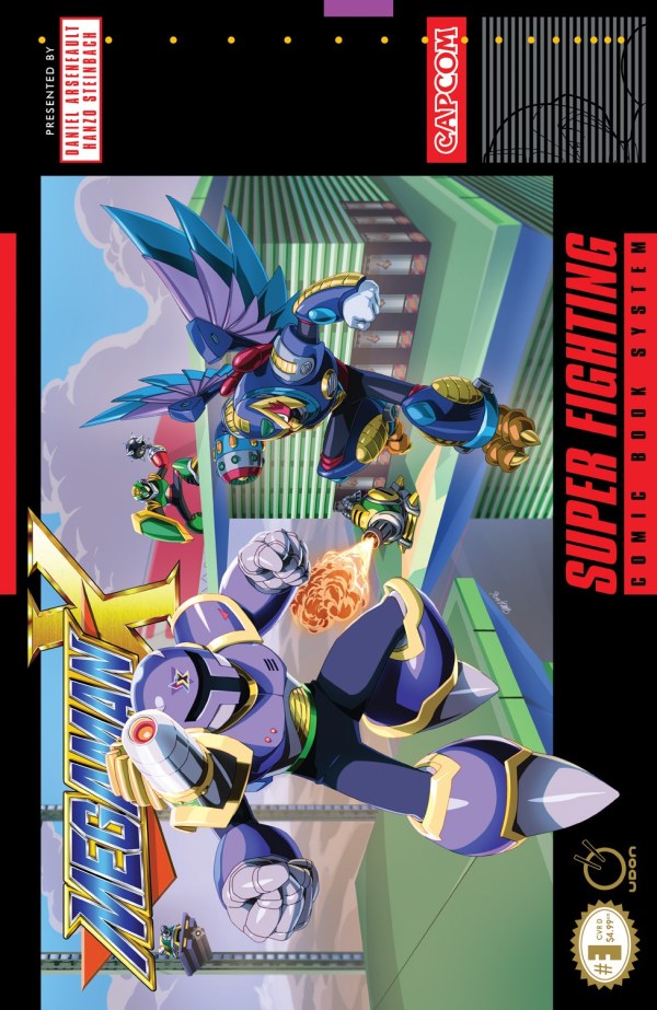 Mega Man X #3 Cover D 1:5 Jeffrey 'Chamba' Cruz Variant