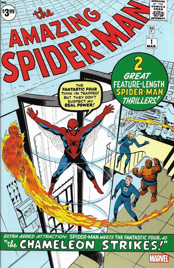 The Amazing Spider-Man #1 Facsimile Edition Multi Pack Variant (2022)