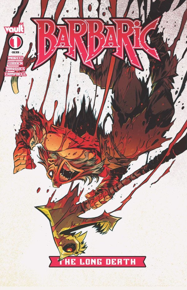 Barbaric: The Long Death #1 Cover G Brett Bean Variant