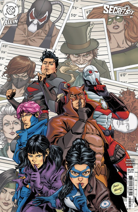 Secret Six #1 Cover B Brad Walker Variant