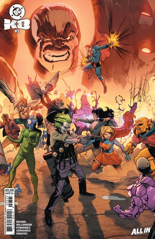 DC K.O. #1-5 Javier Fernández Connecting Full Set