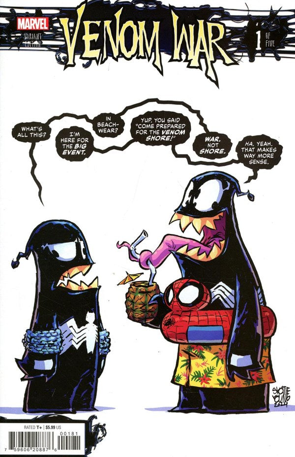 Venom War #1 Skottie Young Variant