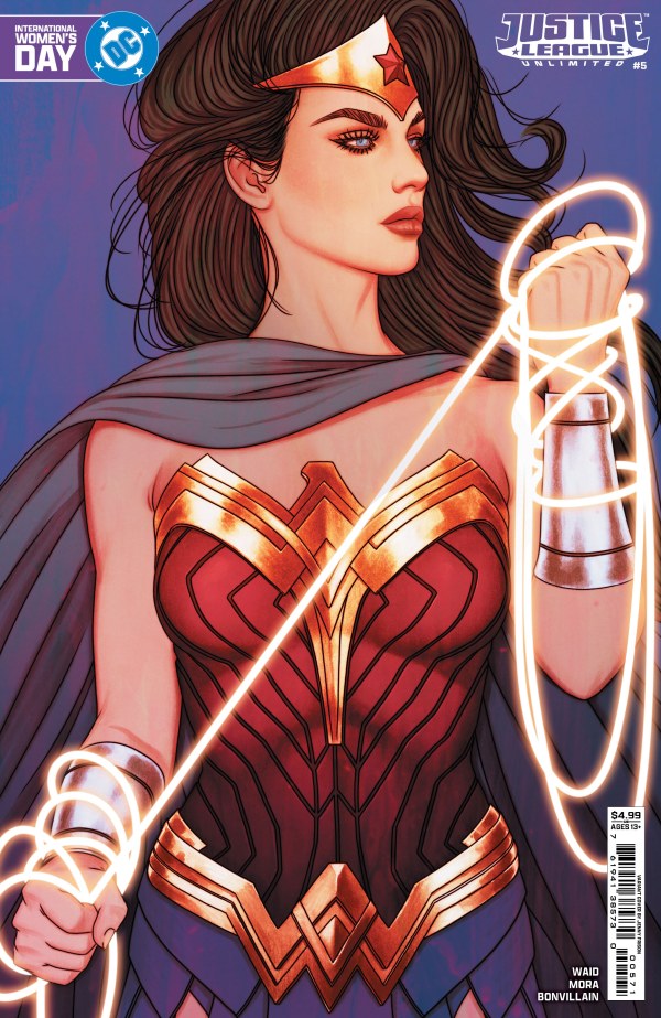 Justice League Unlimited #5 Cover E Jenny Frison International Women's Day Variant