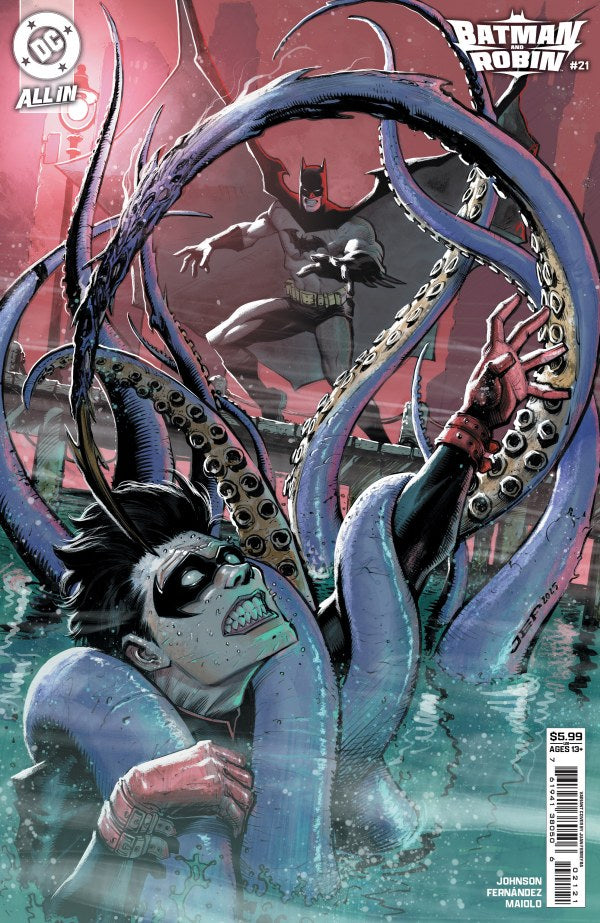 Batman and Robin #21 Cover B Juan Ferreyra Variant