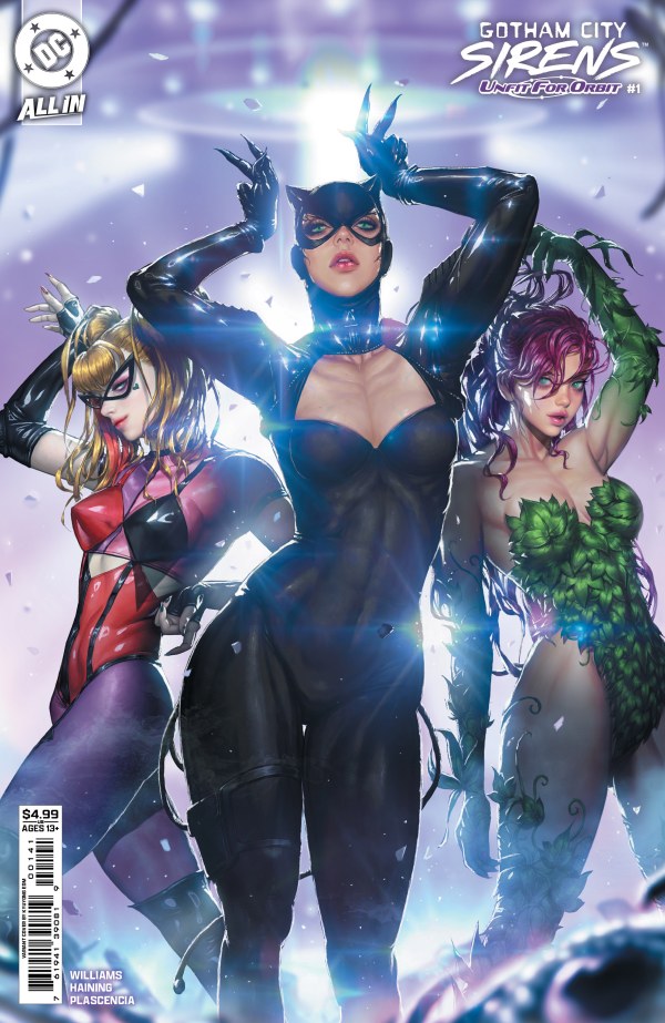 Gotham City Sirens: Unfit for Orbit #1 Cover C KyuYong Eom Variant