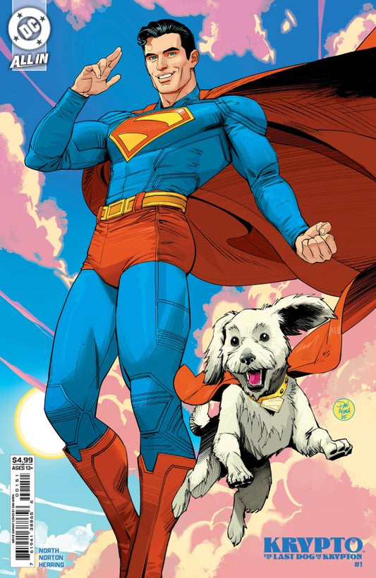Krypto: The Last Dog of Krypton #1 Cover C Dan Mora Superman Movie Variant