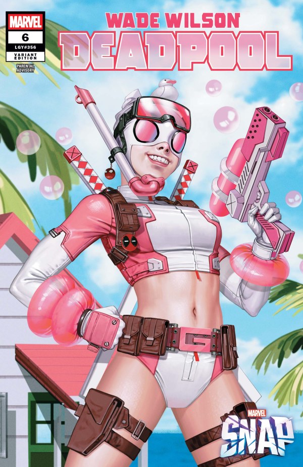 Wade Wilson: Deadpool #6 InHyuk Lee Marvel Snap Swimsuit Variant