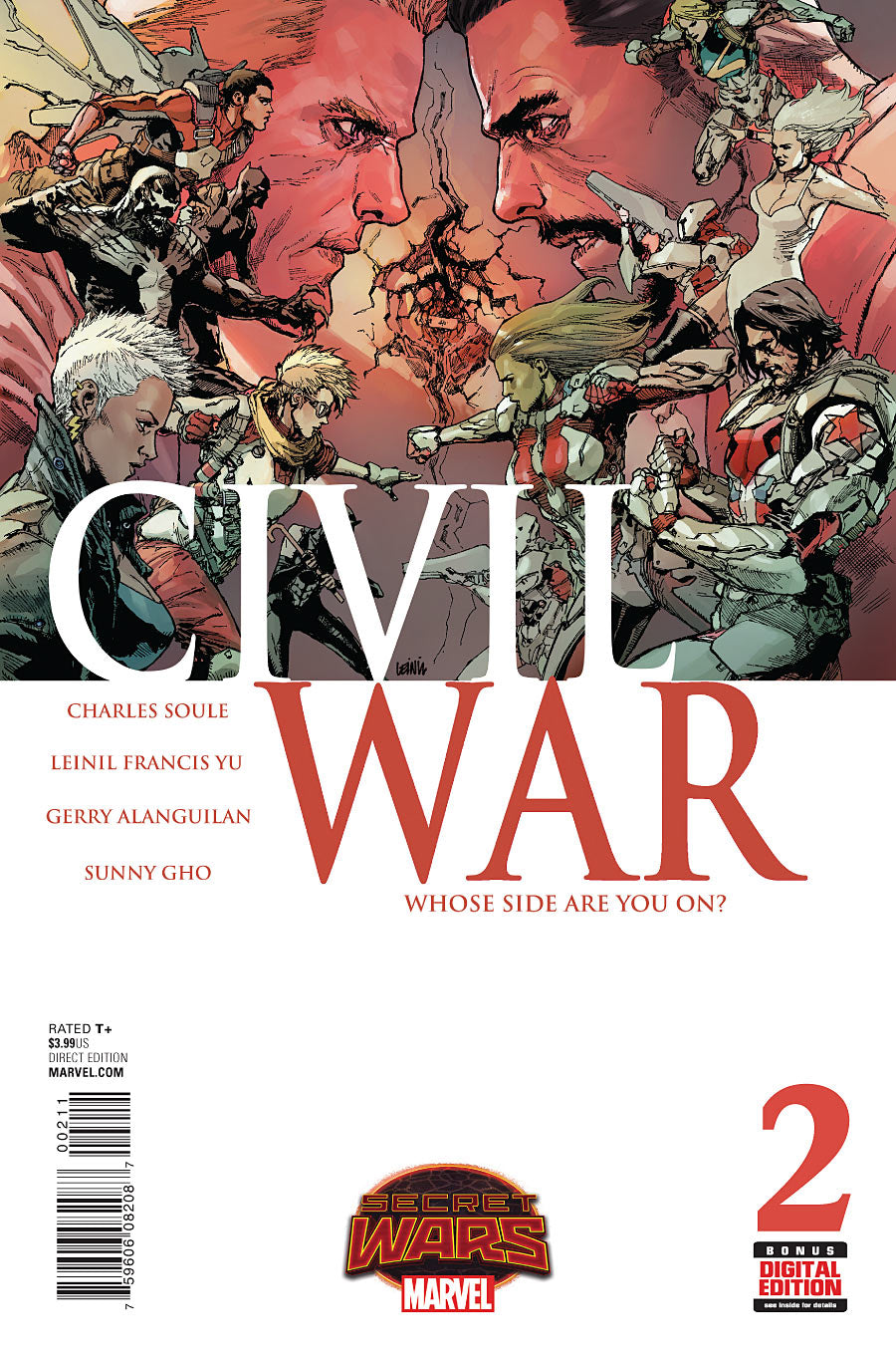 Civil War #1-5 Full Set (2015)