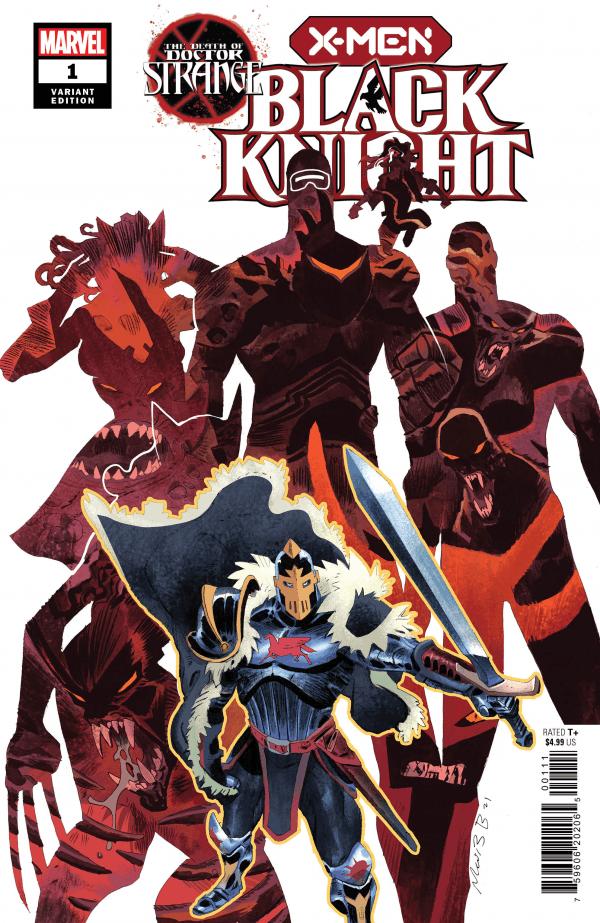 The Death of Doctor Strange: X-Men / Black Knight #1 Matías Bergara Variant