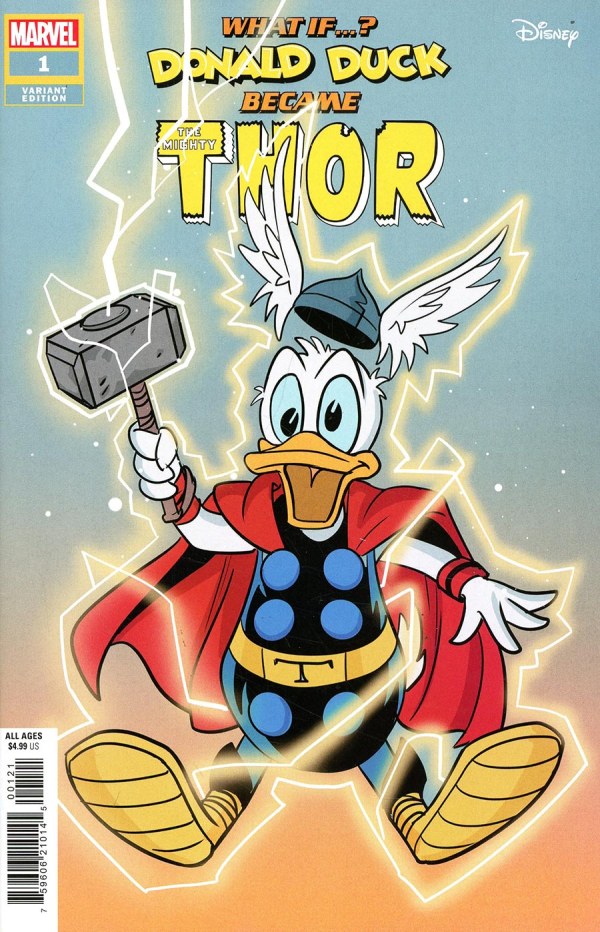 Marvel & Disney: What If…? Donald Duck Became Thor #1 Phil Noto Variant