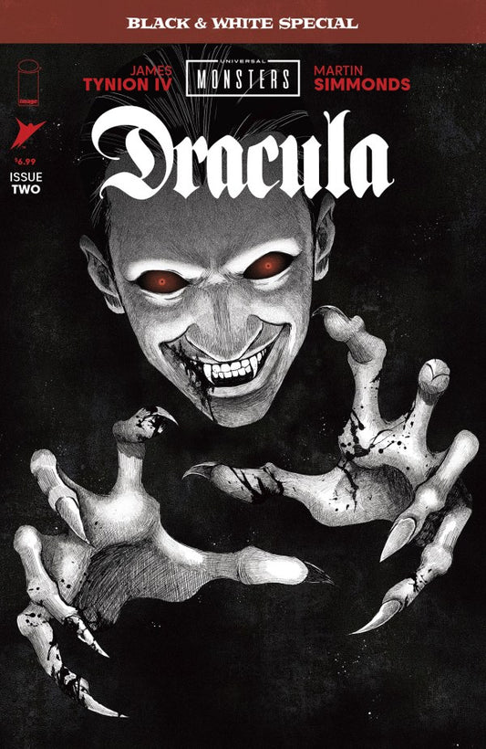 Universal Monsters: Dracula Black & White Special #2 Cover B Anwita Citriya Variant