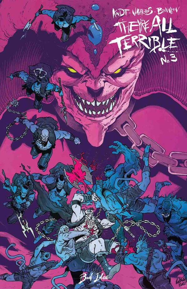 They're All Terrible #3 Cover B Robert Gill Variant