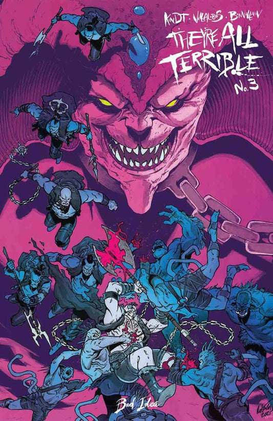 They're All Terrible #3 Cover B Robert Gill Variant