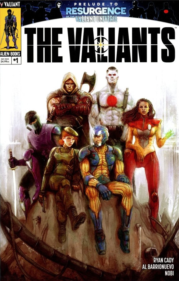 The Valiants Full Set #1-4