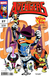 The Avengers #27 Jacob Chabot Phineas and Ferb Variant