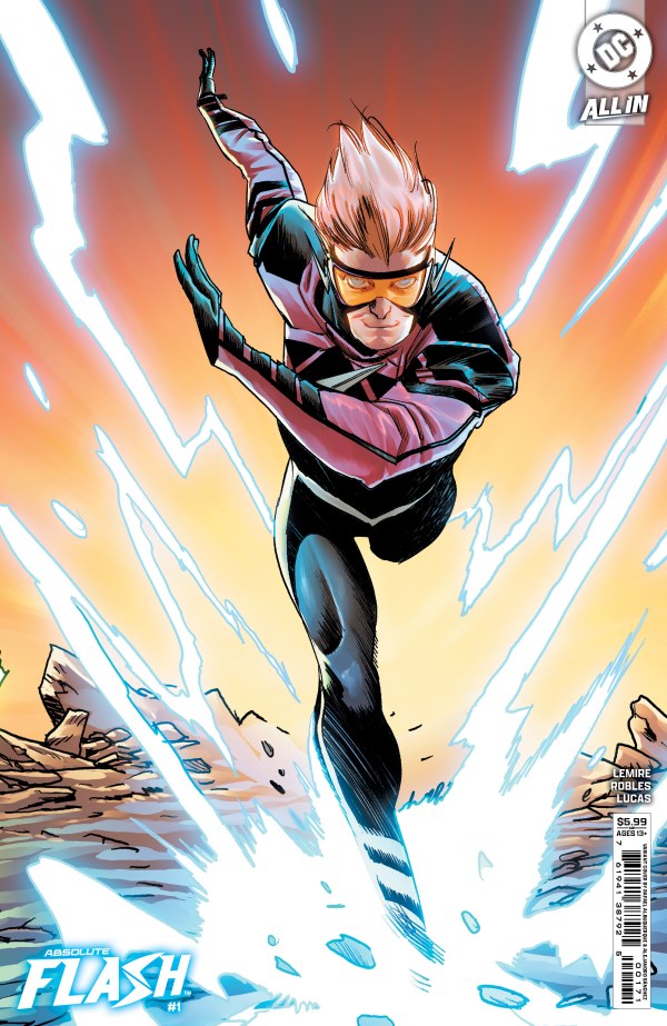 Absolute Flash #1 Cover D Rafael Albuquerque Connecting Variant