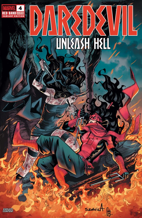 Daredevil: Unleash Hell – Red Band #4 Sergio Fernández Dávila Variant