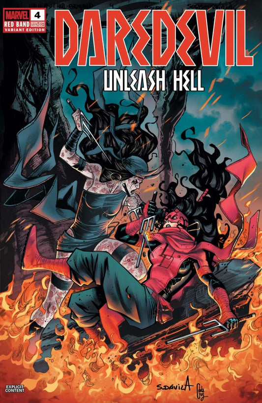 Daredevil: Unleash Hell – Red Band #4 Sergio Fernández Dávila Variant