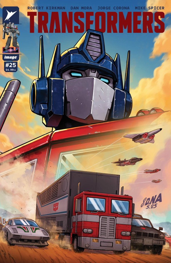 Transformers #25 Cover I David Nakayama Foil Variant