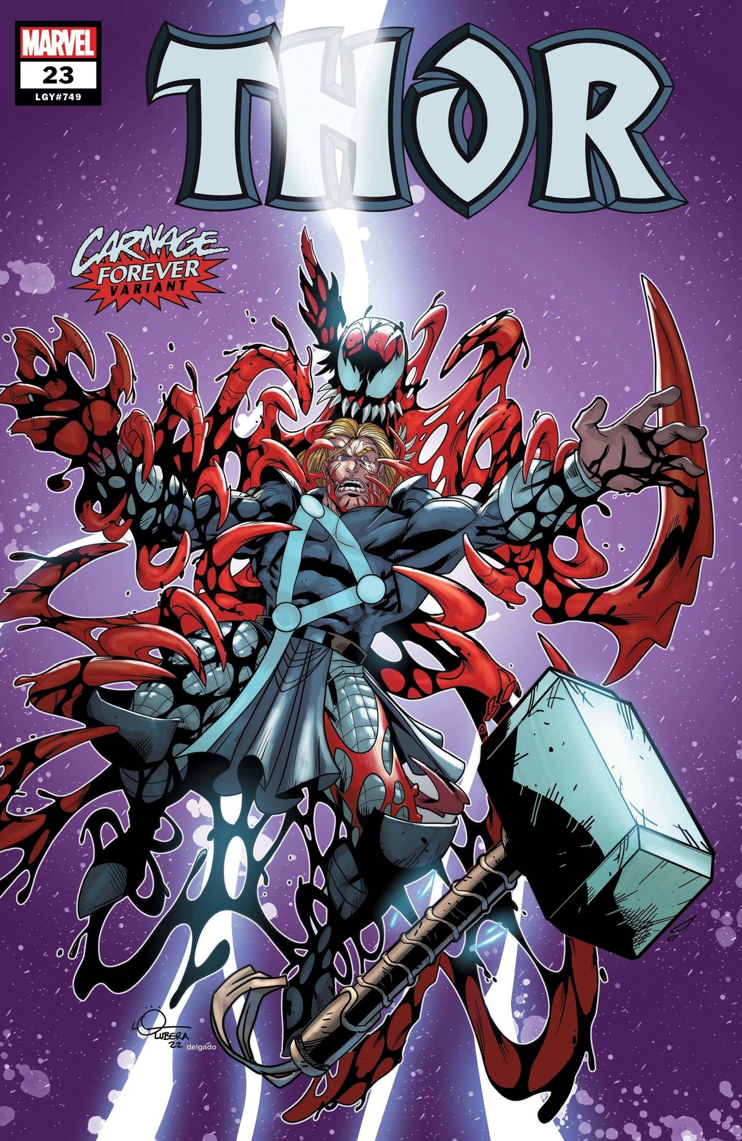 Thor #23 Lubera Carnage Forever Variant