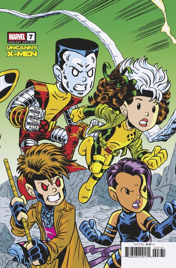 X-Men #8 & Uncanny X-Men 7 Chris Giarrusso Crossover Connecting Variant (Set)