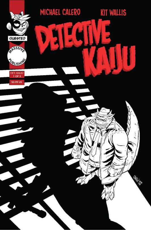 Detective Kaiju #1 Cover C Michael Calero Variant