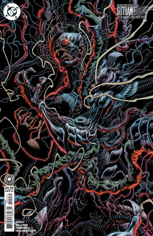 Batman: Gotham by Gaslight – A League for Justice #4 Cover B Kyle Hotz Variant